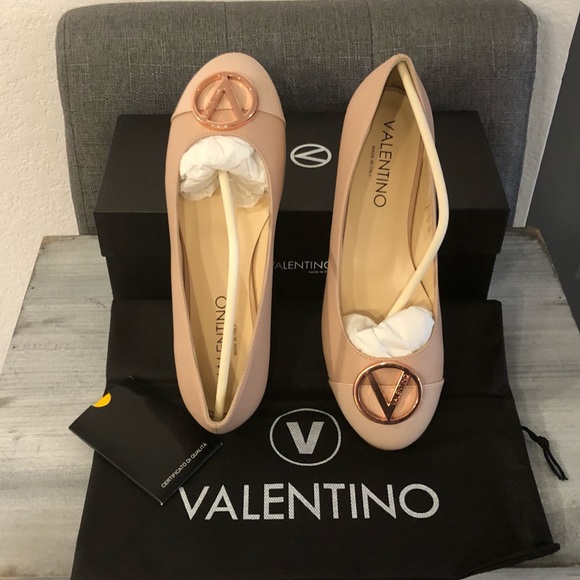 Valentino Leather Flats - Picture 2 of 4